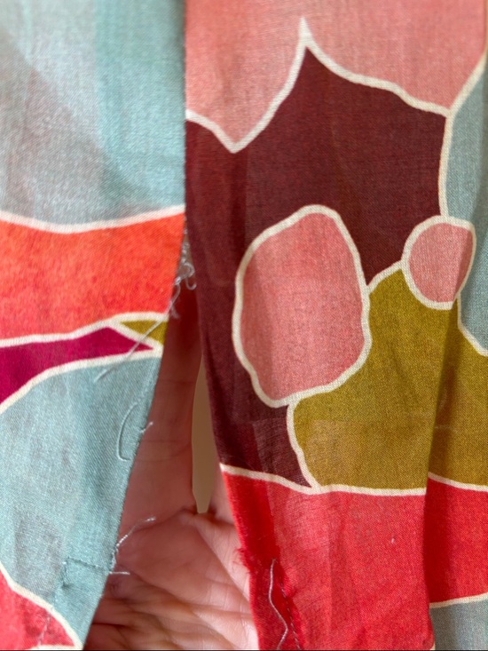 Etcetera Women's Multicolor Floral Print Midi Dress - Picture 5 of 6